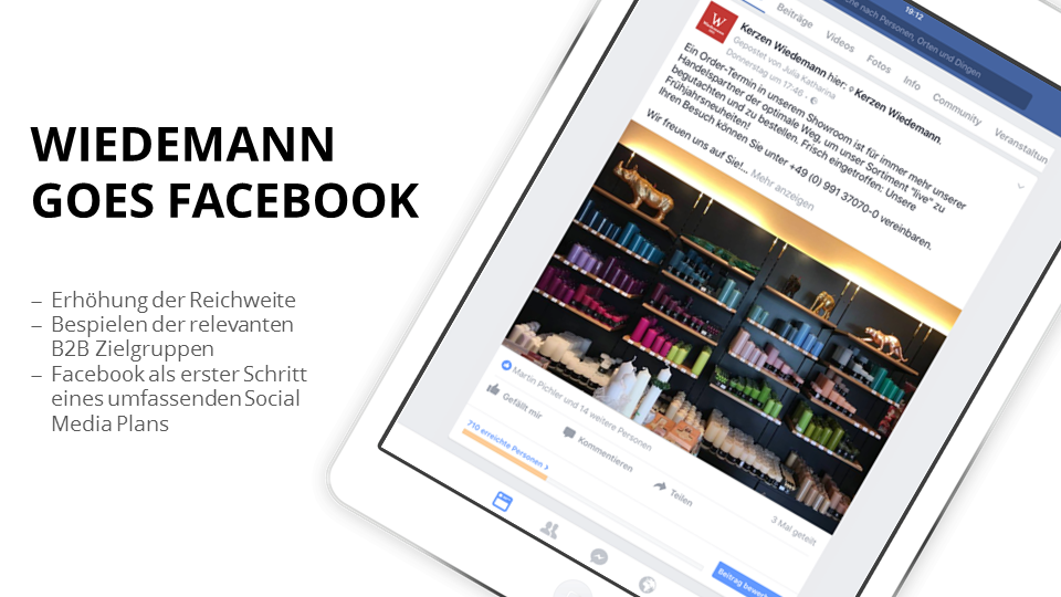 Featured image for “Digitalisierungs-Strategie: Wiedemann goes Social Media”